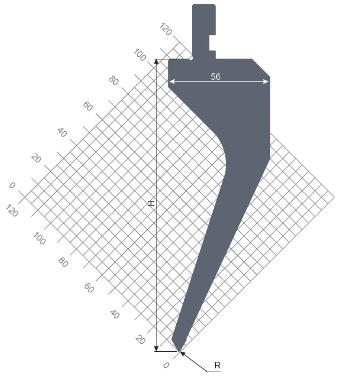 пуансон STP 457 60 R0.8